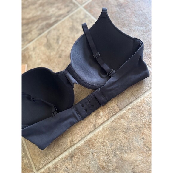 Skims Fits Everybody T-shirt Demi Bra Onyx Size 32C - Picture 5 of 6